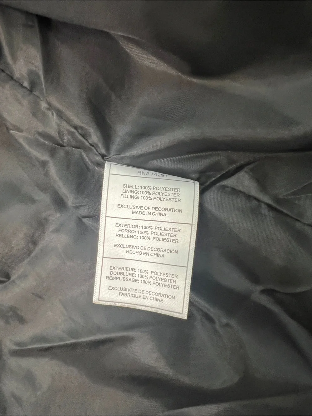 Weatherproof 32 Degrees puffer jacket